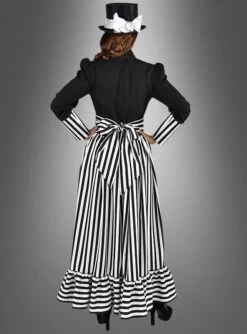 Viktorianische Dame Elisa Schwarz Weiß 5 Viktorianische Dame Elisa Schwarz Weiß -Feiertag Party Laden faschingskostuem viktorianisch frauen c79d8670d4 3