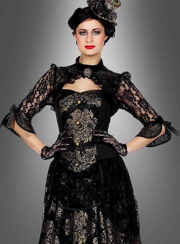 Luxus Gothic Kleid 2 Luxus Gothic Kleid – Bild 2