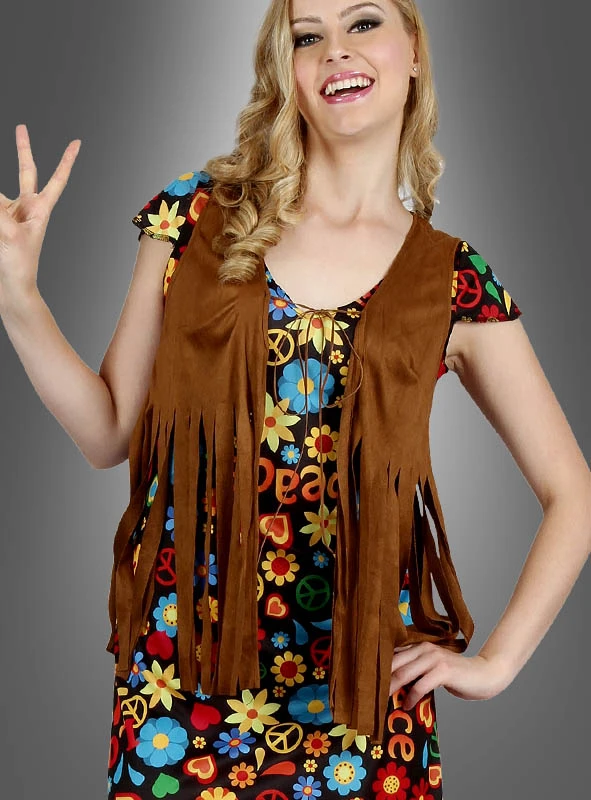 Hippie Blumenkleid Peace Girl 2 Hippie Blumenkleid Peace Girl – Bild 2