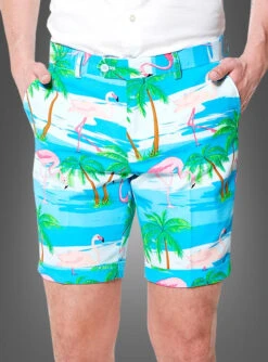 Flamingo Party Anzug Deluxe -Feiertag Party Laden hose zum flamingo anzug c5a31925e2 3