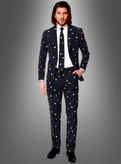 Deluxe Pac Man Anzug Opposuits -Feiertag Party Laden jackett hose krawatte pac man 081af82c81 4