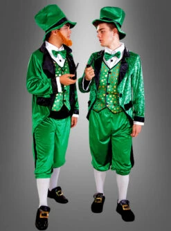 Irischer Kobold Kostüm Leprechaun Grün -Feiertag Party Laden koboldkostueme fuer gruppen 3fa30c36c6 3