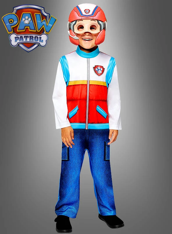 Paw Patrol Ryder Kostüm Mit Maske 2 Paw Patrol Ryder Kostüm Mit Maske – Bild 2
