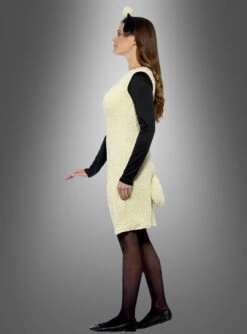 Shaun Das Schaf Damenkostüm 5 Shaun Das Schaf Damenkostüm -Feiertag Party Laden plueschkleid damen tierkostuem shaun ae222e51ac 3