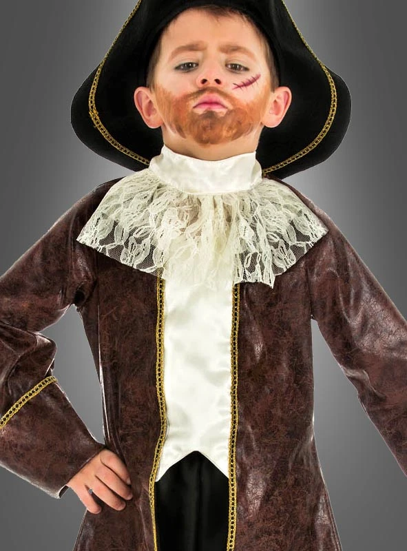 Piratenkapitän Kinderkostüm 2 Piratenkapitän Kinderkostüm – Bild 2