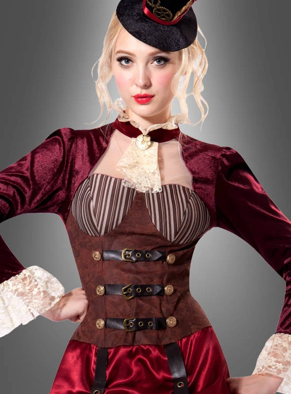 Steampunk Kleid Viktoria Für Ladies 2 Steampunk Kleid Viktoria Für Ladies – Bild 2