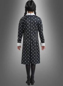 Wednesday Mädchen Kleid Schwarz-weiß 5 Wednesday Mädchen Kleid Schwarz-weiß -Feiertag Party Laden wednesday kleid kinder maedchen original lizenz ce125d7615 3