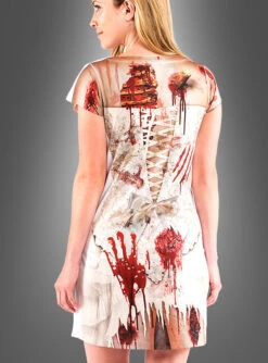 Blutiges Zombie Longshirt -Feiertag Party Laden zombiekostuem longshirt b499c130b7 3
